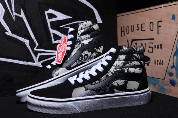 Vans High Top Shoes Women--356